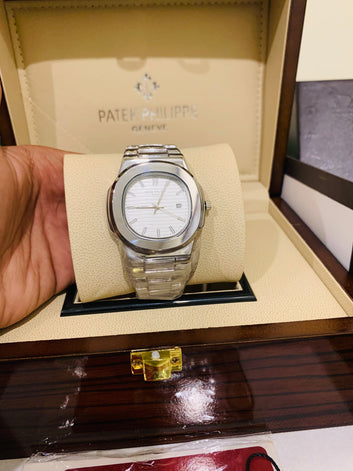 Patek Philippe Date Just - silver